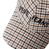 Pepe Jeans - Scott PB0400006-0AA - Gorra beige con estampado de pata de gallo - Unisex niños