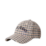 Pepe Jeans - Scott PB0400006-0AA - Gorra beige con estampado de pata de gallo - Unisex niños