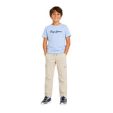 Pepe Jeans – Phillip PB2100038-819 – Pantalones cargo de corte slim con cintura ajustable - Niño