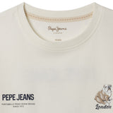 Pepe Jeans – Cutbert PB5000086-808 – Camiseta de manga corta con estampado trasero - Niño
