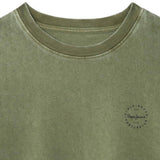 Pepe Jeans – Harryson PB5000093-725 – Camiseta verde de manga corta con logo estampado - Niño