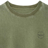 Pepe Jeans – Harryson PB5000093-725 – Camiseta verde de manga corta con logo estampado - Niño