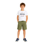 Pepe Jeans – Carter PB5000097-800 – Camiseta blanca de manga corta 100% algodón - Niño