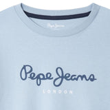 Pepe Jeans – New Art PB5000105-513 – Camiseta azul de manga corta 100% algodón - Niño