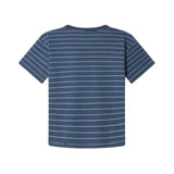 Pepe Jeans – Grayson PB5000108-561 – Camiseta azul de rayas con manga corta 100% algodón - Niño