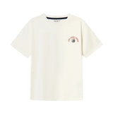Pepe Jeans - Ottos PB5000160-808 - Camiseta blanca de manga corta con dibujo en la espalda - Niño