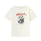 Pepe Jeans - Ottos PB5000160-808 - Camiseta blanca de manga corta con dibujo en la espalda - Niño