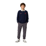 Pepe Jeans - Martin PB5400054-595 - Polo azul marino de manga larga y corte regular - Niño