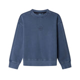 Pepe Jeans – William PB5800071-549 – Sudadera azul con efecto desgastado 100% algodón - Niño