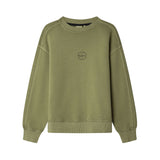 Pepe Jeans – William PB5800071-725 – Sudadera verde con efecto desgastado 100% algodón - Niño