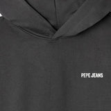 Pepe Jeans - Raymond PB5800078-987 - Sudadera gris tipo canguro 100% algodón con capucha - Niño
