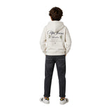 Pepe Jeans - Tate PB5800080-808 - Sudadera blanco roto con capucha y cremallera completa - Niño