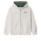 Pepe Jeans - Tate PB5800080-808 - Sudadera blanco roto con capucha y cremallera completa - Niño