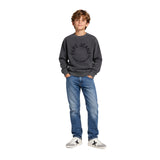 Pepe Jeans - Richard PB5800081-987 - Sudadera gris de cuello redondo y corte regular - Niño