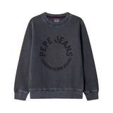 Pepe Jeans - Richard PB5800081-987 - Sudadera gris de cuello redondo y corte regular - Niño