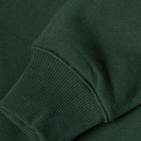 Pepe Jeans - Nicco PB5800085-697 - Sudadera verde oscuro de cuello redondo y acabados acanalados - Niño