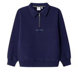 Pepe Jeans - Charles PB5800089-595 - Sudadera azul marino con media cremallera - Niño
