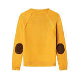 Pepe Jeans - Callum PB7000025-097 - Jersey amarillo de lana con manga raglán - Niño