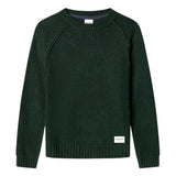 Pepe Jeans - Callum PB7000025-697 - Jersey verde de lana con manga raglán - Niño
