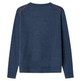 Pepe Jeans - Ivan PB7000026-595 - Jersey azul 100% algodón de corte regular y acabados acanalados - Niño
