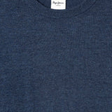 Pepe Jeans - Ivan PB7000026-595 - Jersey azul 100% algodón de corte regular y acabados acanalados - Niño