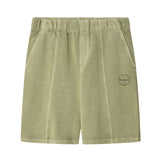 Pepe Jeans – William PB8000018-725 – Pantalones cortos verdes con cintura elástica y bolsillos - Niño