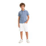 Pepe Jeans – Hatcher PB80000231CA-000 – Bermudas vaqueras blancas - Niño