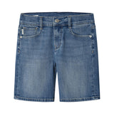 Pepe Jeans – Cashed PB80000253FB-000 – Bermudas vaqueras rectas azules 2% elastano - Niño