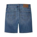 Pepe Jeans – Cashed PB80000253FB-000 – Bermudas vaqueras rectas azules 2% elastano - Niño