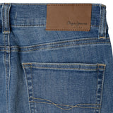 Pepe Jeans – Cashed PB80000253FB-000 – Bermudas vaqueras rectas azules 2% elastano - Niño