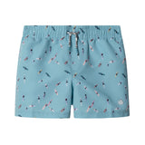 Pepe Jeans - PBB100009-517 – Bañador bermuda azul estampado de secado rápido - Niño