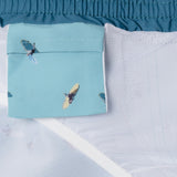Pepe Jeans - PBB100009-517 – Bañador bermuda azul estampado de secado rápido - Niño
