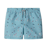 Pepe Jeans - PBB100009-517 – Bañador bermuda azul estampado de secado rápido - Niño