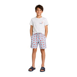 Pepe Jeans - PBB100014-502 – Bañador azul con estampado de cangrejos y forro interior - Niño