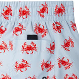 Pepe Jeans - PBB100014-502 – Bañador azul con estampado de cangrejos y forro interior - Niño