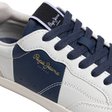 Pepe Jeans – Lane PBS300003-803 – Sneakers blancas con cordones - Niño