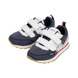 Pepe Jeans – Dublin PBS400008-595 – Sneakers azules con cierre de velcro y plantilla extraíble - Niño