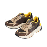 Pepe Jeans - Mave East PBS600005-876 - Sneakers marrones con empeine de malla - Niño