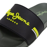 Pepe Jeans – Zone B PBS700001-765 – Chanclas negras con plantilla anatómica - Niño
