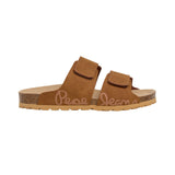 Pepe Jeans – Bio Bow PBS800002-879 – Sandalias marrones anatómicas con doble correa - Niño