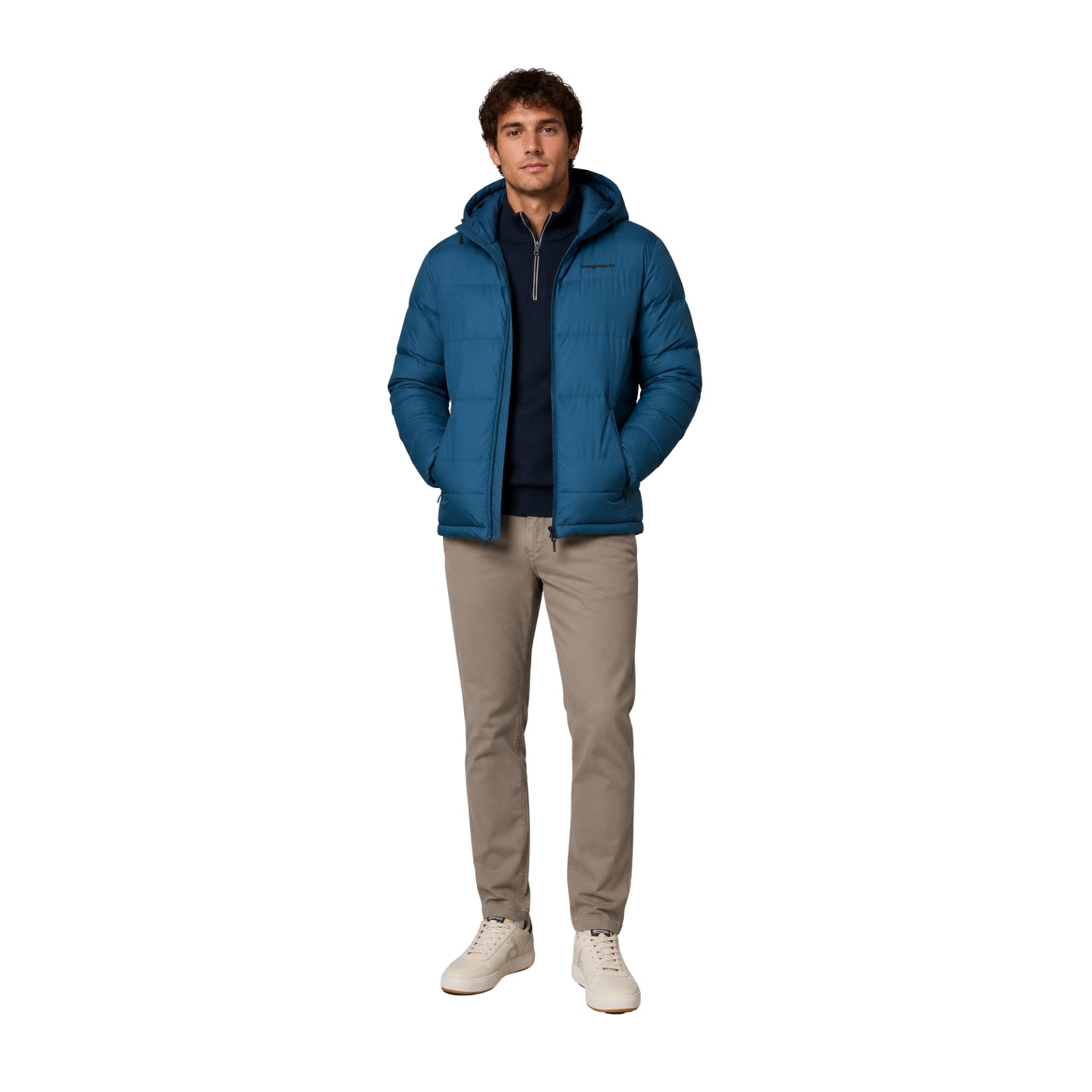 Chaqueta azul TrangoWorld Sligo para hombre – Abrigo térmico Konestilochic