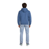 TrangoWorld - Riopar PC010790 - Chaqueta azul con capucha fija y bolsillos - Hombre