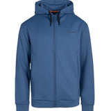 TrangoWorld - Riopar PC010790 - Chaqueta azul con capucha fija y bolsillos - Hombre