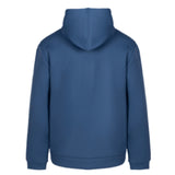 TrangoWorld - Riopar PC010790 - Chaqueta azul con capucha fija y bolsillos - Hombre