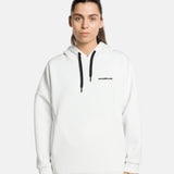 Trango - Sabine PC010809 - Sudadera blanca de tejido Free4move con capucha y bolsillo tipo canguro - Mujer
