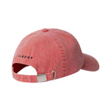 Pepe Jeans – Alix PG0400003-264 – Gorra roja ajustable de sarga de algodón con logo bordado