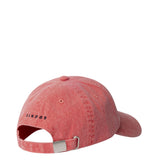 Pepe Jeans – Alix PG0400003-264 – Gorra roja ajustable de sarga de algodón con logo bordado