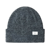 Pepe Jeans - Monique PG0400008-987 - Gorro gris de lana en punto pointelle con logo - Niña