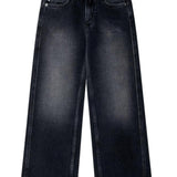 Pepe Jeans - Sienna PG2000022-000 - Pantalones vaqueros negros anchos 100% algodón - Niña