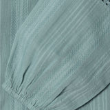 Pepe Jeans – Heloise PG3000019-558 – Blusa verde de manga larga 100% algodón con encaje - Niña